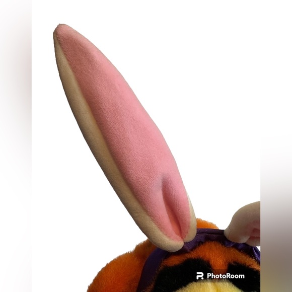 Disney Winnie the Pooh - Tigger Easter Bunny Stuffed Plush - 13” - Rare - Picture 4 of 7